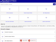 Tablet Screenshot of engineeringgoods.co.in